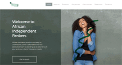 Desktop Screenshot of africanindependent.co.za